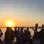 sunset party cruise Algarve