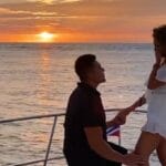 Marriage proposal cruise Algarve