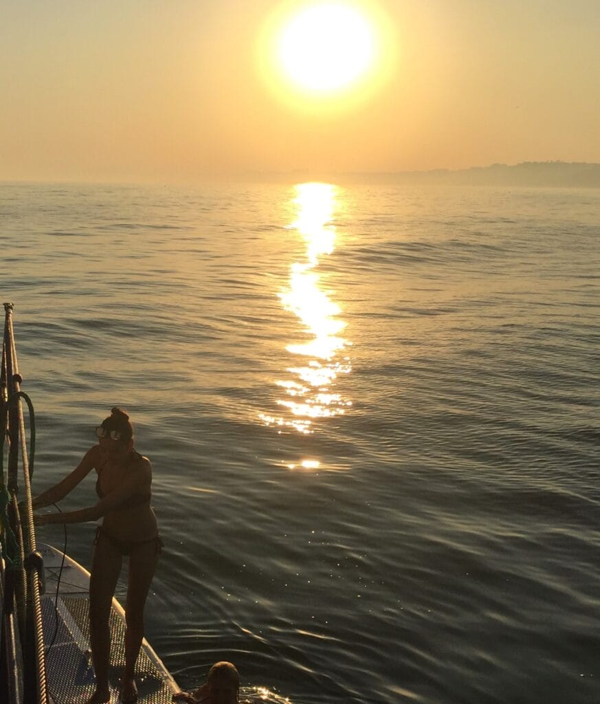 sunset cruise Algarve